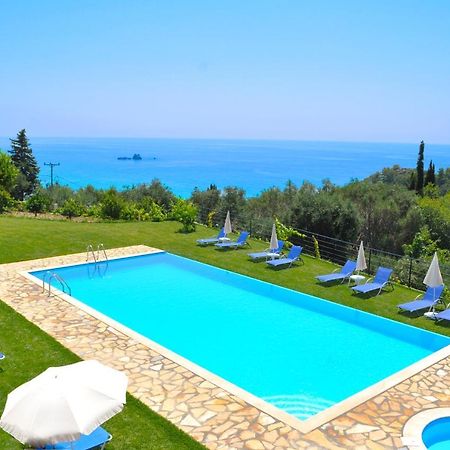 Large Apartment By The Pool - Pelekas Beach, Corfu ภายนอก รูปภาพ